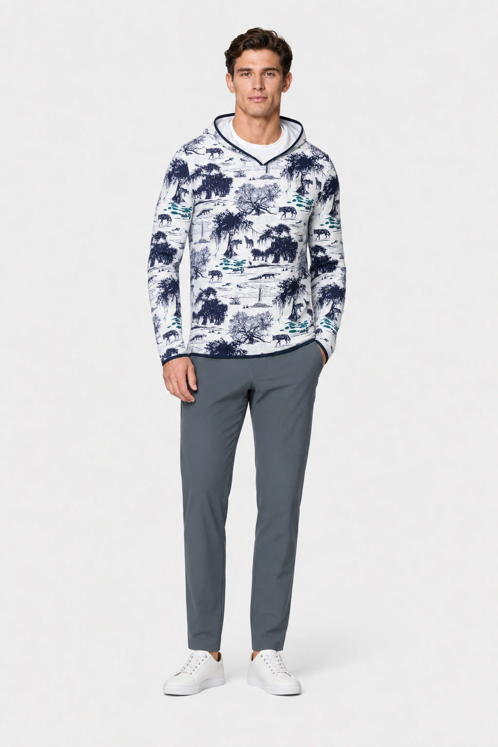 Mens Montauk Performance Trouser - Tailored Fit Lightweight